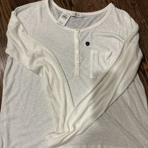Abercrombie & Fitch white tunic